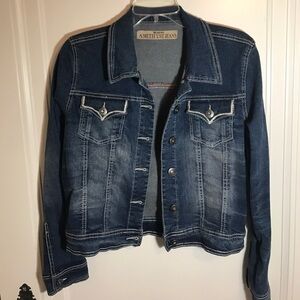 Amethyst Jeans Dark Blue Denim Jacket